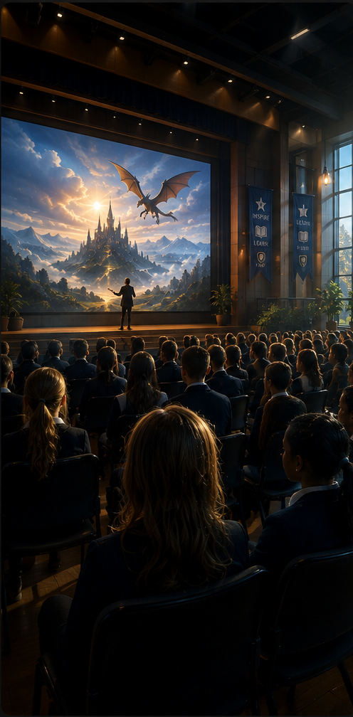 Interactive reading experiences for schools